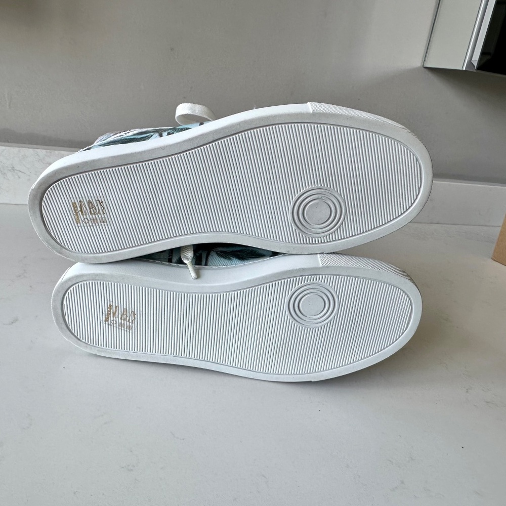 NIB | Zadig & Voltaire | 🌴 Women's High Flash Palm Tree Print High Top Sneakers - Picture 12 of 12